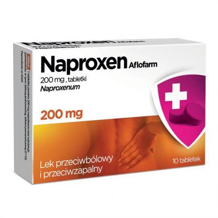 Naproxen Aflofarm tabletki 200 mg, 10 tbl