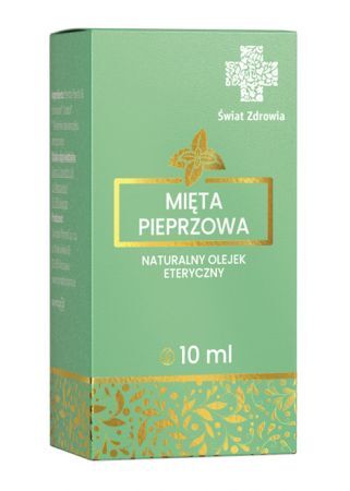 Olejek eteryczny Mięta pieprzowa ŚWIAT ZDROWIA, 10 ml