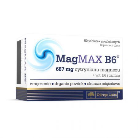 Olimp MagMAX B6 tabletki powlekane, 50 tbl
