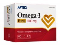 Omega-3 1000 mg Forte APTEO, 60 kaps.