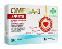 Omega-3 FORTE kapsułki ŚWIAT ZDROWIA, 60 kaps.