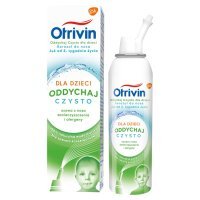 Otrivin Oddychaj Czysto woda morska do nosa dla dzieci, 100 ml