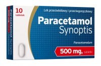 Paracetamol APTEO MED 500 mg, 10 tbl