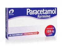 Paracetamol Farmina czopki 125 mg, 10 szt.