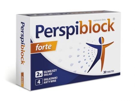 Perspiblock Forte tabletki, 30 tbl