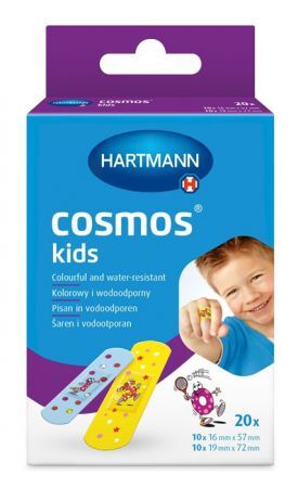 Plastry dla dzieci Cosmos Kids, 20 szt.