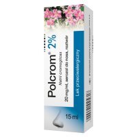 Polcrom 2 % aerozol do nosa flakon 15 ml