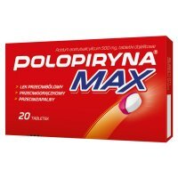 Polopiryna Max tabletki dojelitowe 500 mg, 20 tbl