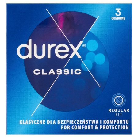 Prezerwatywy DUREX Classic, 3 szt.