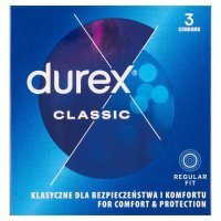 Prezerwatywy DUREX Classic, 3 szt