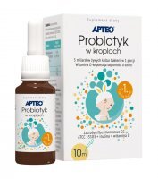 Probiotyk w kroplach APTEO, 10 ml