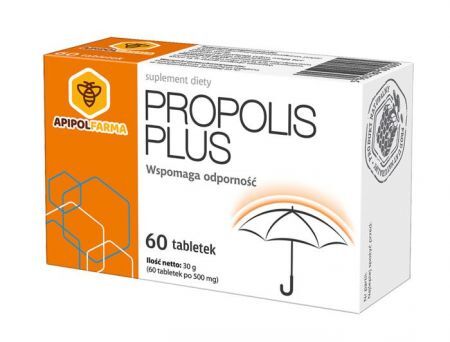 Propolis Plus tabletki, 60 tbl