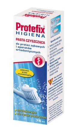 Protefix Higiena pasta do protez, 75 ml