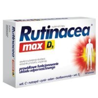 Rutinacea Max D3 tabletki, 60 tbl
