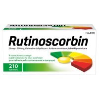 Rutinoscorbin Tabletki powlekane 210 sztuk