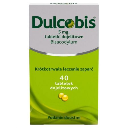 Sanofi Dulcobis 5 mg Tabletki dojelitowe 40 sztuk
