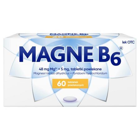 Sanofi Magne B₆ Tabletki 60 sztuk