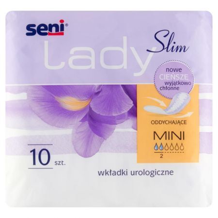 Seni Lady Slim Mini Wyrób medyczny wkładki urologiczne 10 sztuk