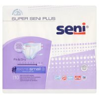 Seni Super Plus Extra Small Pieluchomajtki dla dorosłych 10 sztuk