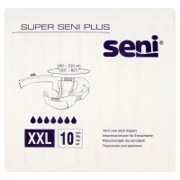 Seni Super Plus XXL Pieluchomajtki dla dorosłych 10 sztuk
