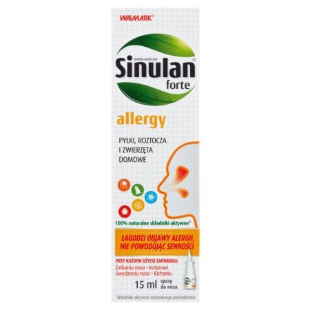 Sinulan Forte Allergy spray donosa, 15 ml