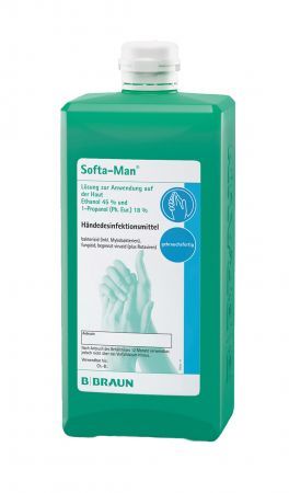 Softa-Man, preparat do higienicznej i chirurgicznej dezynfekcji rąk, 1000 ml