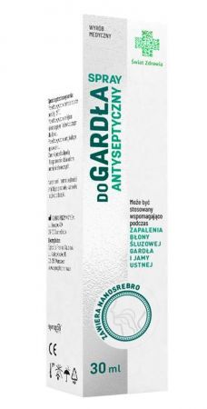 Spray do gardła antyseptyczny ŚWIAT ZDROWIA, 30 ml