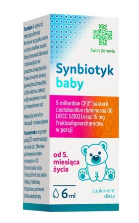 Synbiotyk baby ŚWIAT ZDROWIA, 6 ml