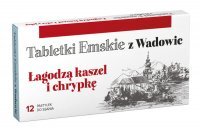 Tabletki Emskie z Wadowic pastylki do ssania o smaku miętowym, 12 tbl