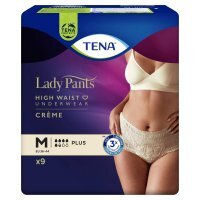 TENA Lady Pants Creme Plus Bielizna chłonna dla kobiet M 9 sztuk