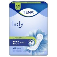 TENA Lady Protect+ Maxi Pieluchy anatomiczne 12 sztuk