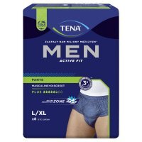 TENA Men Pants Plus Męska bielizna chłonna L/XL 8 sztuk