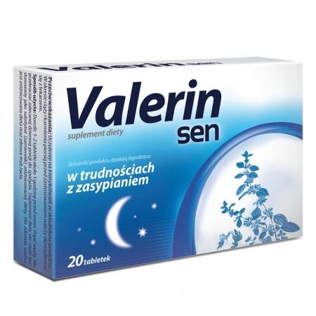 Valerin Sen tabletki, 20 tbl