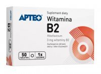Witamina B2 APTEO tabletki 3 mg, 50 tbl