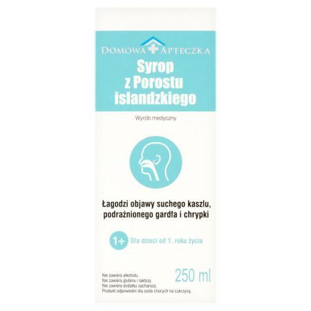 Wyrób medyczny syrop z porostu islandzkiego 250 ml