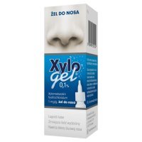 Xylogel 0,1%, żel do nosa, 1 mg/g, but. PET 10 g z dozownikiem