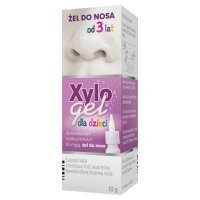 Xylogel dla dzieci żel do nosa 0,5 mg/g but. 10 g z pompką dozującą